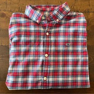 Boys Vineyard Vines Flannel - Size L